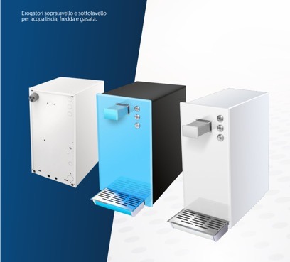 Refrigeratore Gasatore Up Bubbles Color