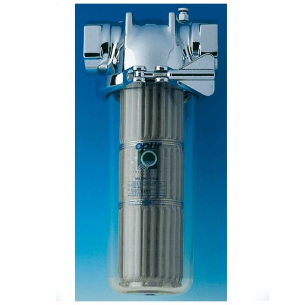 Filtri Normali Opür con Cartuccia in Acciaio Inox da 25µ/60µ a 1000µ - AqaLight Depuratori Acqua Milano e Monza