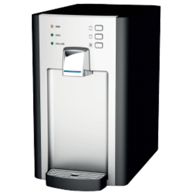 Frigo Erogatori Gasatori per Uso Domestico Diamond Nero Soprabanco - AqaLight Depuratori Acqua Milano e Monza