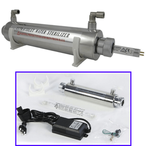 Impianto Sterilizzatore UV Eco Inox - AqaLight Depuratori Acqua Milano e Monza