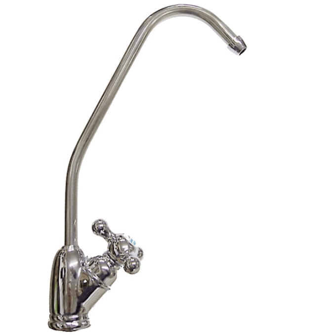 Rubinetteria Beverino 1 Via Beverino con Pomello Stella Cromato - AqaLight Depuratori Acqua Milano e Monza