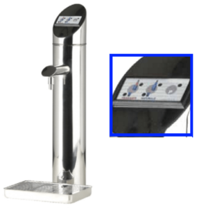 Rubinetteria per Colonne Erogatori Colonna Atlantic a Comando Elettronico - AqaLight Depuratori Purificatori Osmosi Acqua Milano e Monza