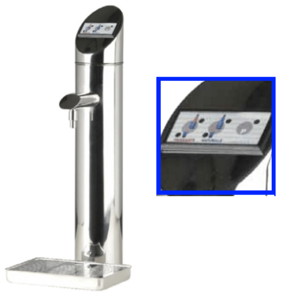 Rubinetteria per Colonne Erogatori Colonna Atlantic a Comando Elettronico - AqaLight Depuratori Purificatori Osmosi Acqua Milano e Monza