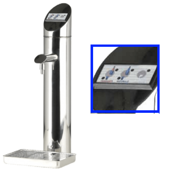 Rubinetteria per Colonne Erogatori Colonna Atlantic a Comando Elettronico - AqaLight Depuratori Purificatori Osmosi Acqua Milano e Monza